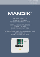 Mandik OI1 Installation Instructions Manual