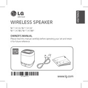 LG NP1540W Owner's Manual