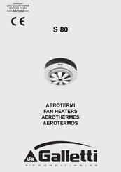 Galletti S 841/8 Manual