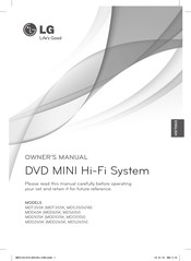 LG MDS65V Owner's Manual