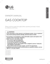 Lg LSCG366ST Owner's Manual