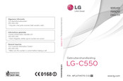 LG LG-C550 Quick Reference Manual
