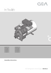 GEA Bock In Touch HA4/385-4 Assembly Instructions Manual