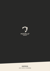 Modalo MV4 Series Quick Start Manual