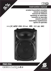 Somogyi SAL PAB25A Instruction Manual