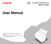 Canon imageFORMULA DR-S150 User Manual