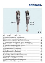 Otto Bock 4X156 Instructions For Use Manual