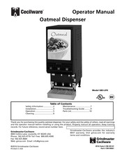 Cecilware GB3-LPO Operator's Manual