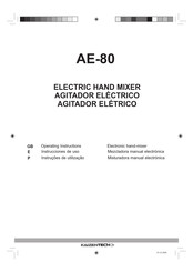 KAIZENTECH AE-80 Operating Instructions Manual