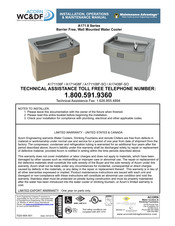 Acorn A171.8 Series Installation, Operation & Maintenance Manual
