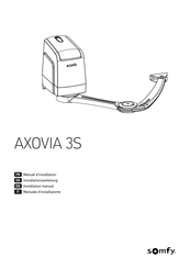 somfy AXOVIA 3S Installation Manual