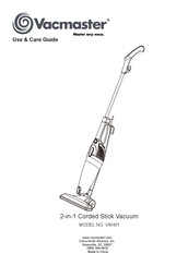 Vacmaster VSH01 Use & Care Manual