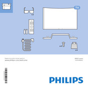 Philips 55PUS8909C Quick Start Manual