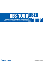 Vecow RES-1000 Series User Manual