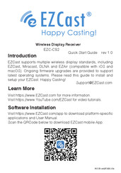 EZCast EZC-CS2 Quick Start Manual