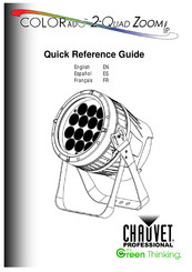 Chauvet Professional COLORado 2-Quad Zoom IP Quick Reference Manual