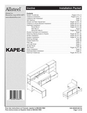 Allsteel Involve KAPE-E Installation Packet