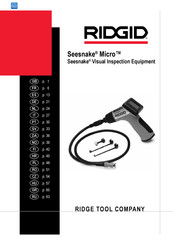 Ridge RIDGID Seesnake Micro Manual