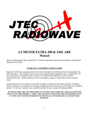 Jtec Radiowave METER EXTRA 330L ARF Manual