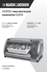 BLACK+DECKER CTO650 MANUAL Pdf Download | ManualsLib