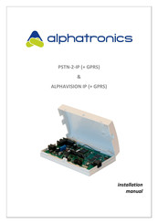 alphatronics PSTN-2-IP GPRS Installation Manual