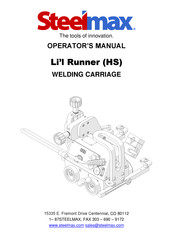 SteelMax Li'l Runner Operator's Manual