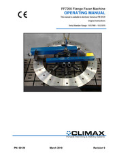Climax FF7200 Operating Manual