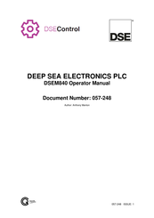 DEEP SEA ELECTRONICS DSEM840 Operator's Manual