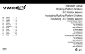 VWR Incubating 3-D Rotator Waver Instruction Manual