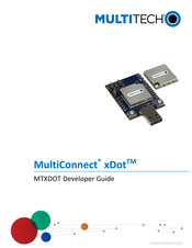 Multitech MultiConnect xDot MTXDOT-EU1-IN1-A00 Developer's Manual