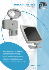 EXTEL SUNLIGHT DETECT Installation And User Manual