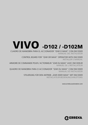 Erreka VIVO-D102M Installer Manual