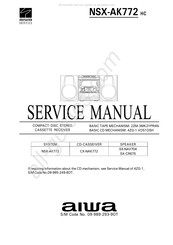 Aiwa CX-NAK772 Service Manual