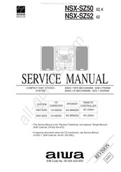 Aiwa NSX-SZ52EZ Service Manual