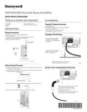 Honeywell HM700A1000 Quick Installation Manual