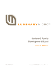 Luminary Micro Stellaris DB48 User Manual