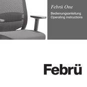 Febru One Operating Instructions Manual