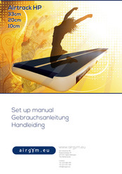 airgym Airtrack HP20 Setup Manual