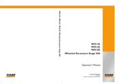 Case WX185 Operator's Manual