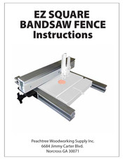 Peachtree Woodworking Supply EZ SQUARE Instructions Manual