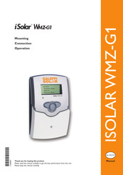 Caleffi solar iSolar Wmz-G1 Manual