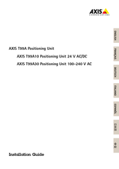 AXIS T99A10 Installation Manual