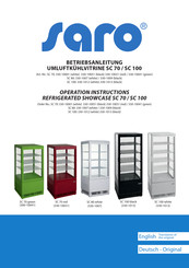 saro SC 70 Operation Instructions Manual