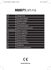 Emos VT-710 Manual