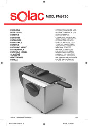 SOLAC FM6720 Instructions For Use Manual
