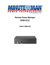 Minuteman RPM1521E User Manual