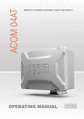 Acom ACOM 04AT Operating Manual