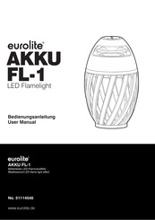 EuroLite AKKU FL-1 User Manual