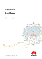 Huawei iBAT 2.0-CIM01C2 User Manual