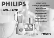 Philips HR7723 Instructions For Use Manual